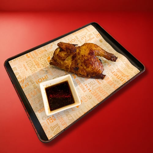 1/2 Hähnchen