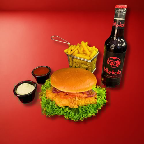 Chicken Burger Menü Chicken Burger Menü