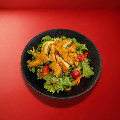 Salat mit Chicken Tenders