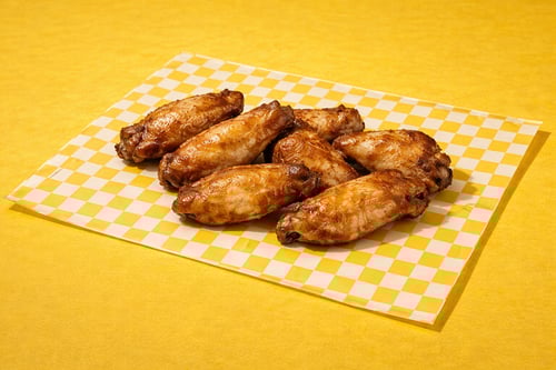 Hot wings 6 stuks