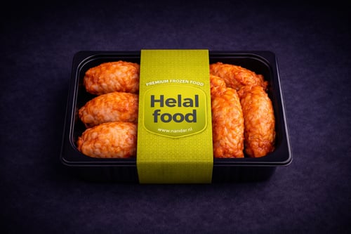 Helal BBQ hotwings 700 gr