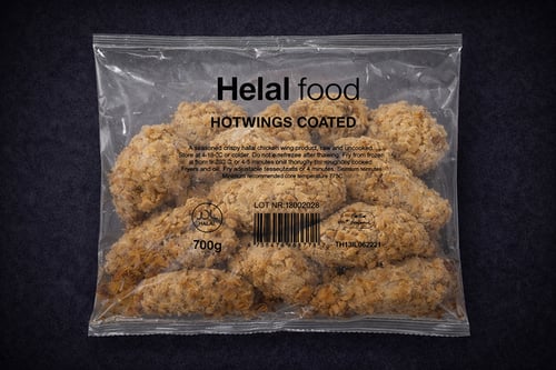 Helal crispy wings 700 gr