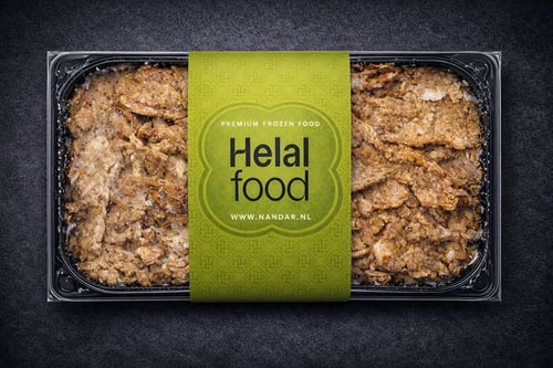 Helal gegrilde Kalfsshoarma  700 gr