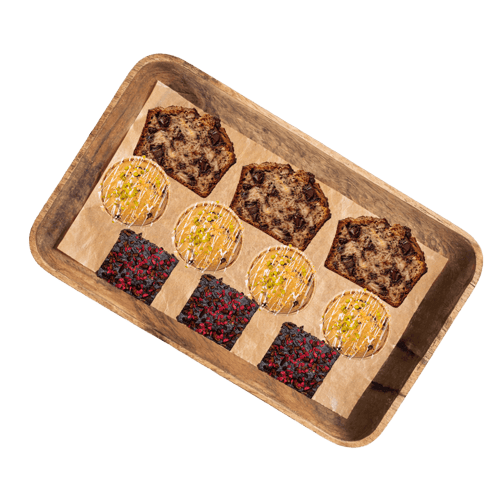 Gemischte Baked Sweets Box