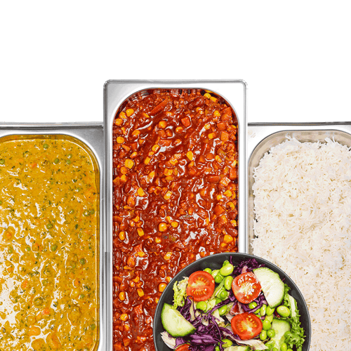 Curry & Chili Mixed Menü