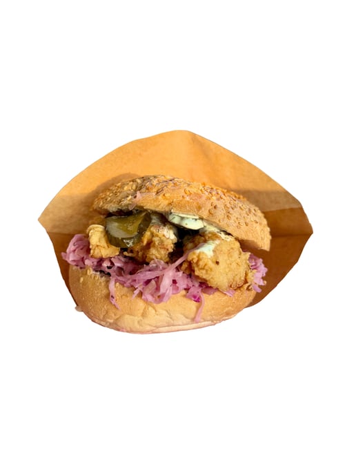 Coleslaw Chickenburger