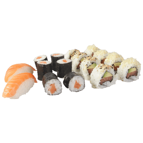 8. Salmon Box (16 stuks)