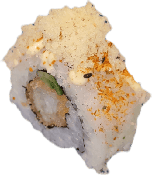 U4. Spicy Ebi Crunch Roll
