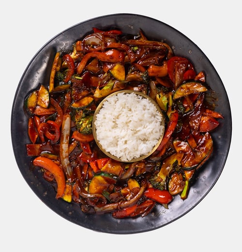 Würziger Delight-Wok