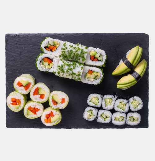 Veggie Menü (24 Stück, vegetarisch)