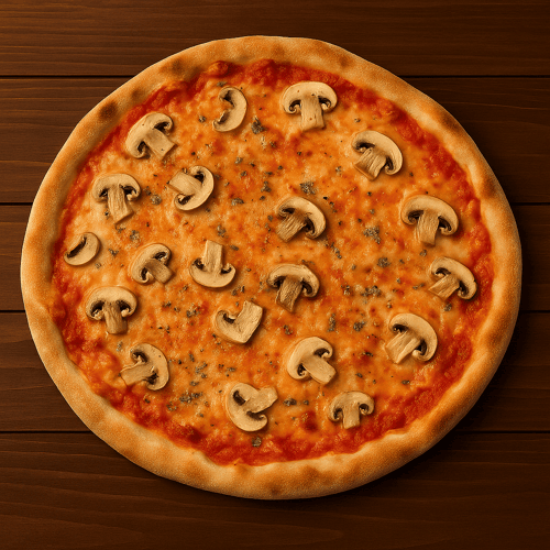 Pizza Funghi Vegan Groß, ø 40cm
