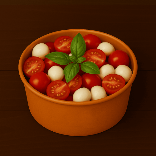 Tomaten mit Mozzarelline