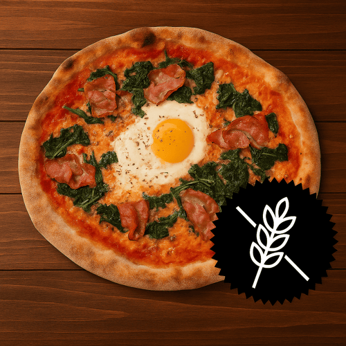 Pizza Occhio di Bue Speciale Glutenfrei