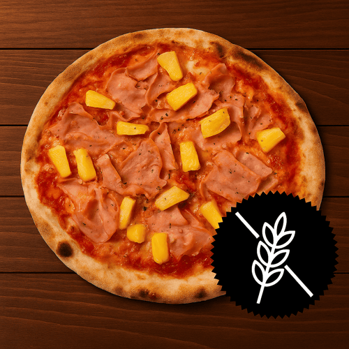 Pizza Hawaii Glutenfrei