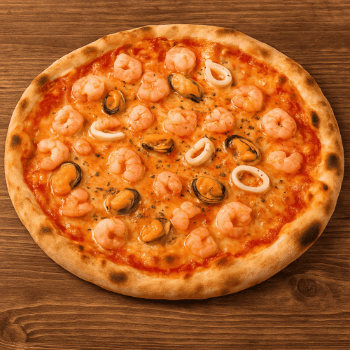 Pizza Frutti di Mare Groß, ø 40cm