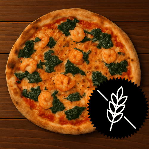 Pizza Gamberetti Glutenfrei
