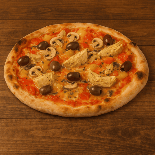 Pizza Gamberetti Groß, ø 40cm