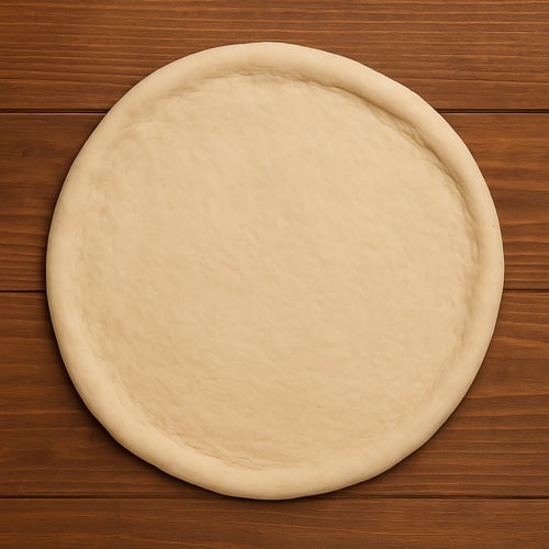 Klassischer Pizza Teig Groß, ø 40cm