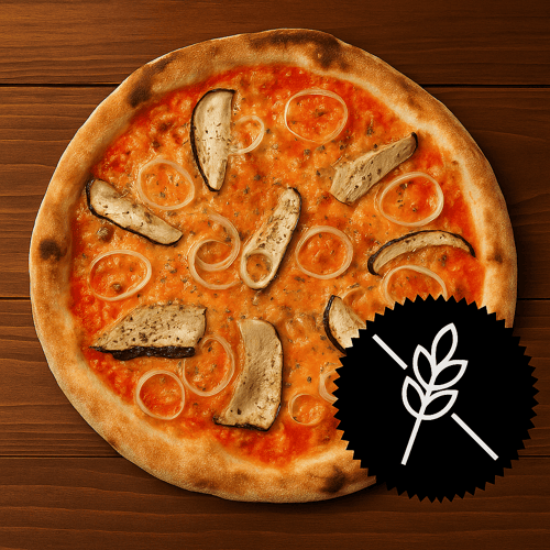 Pizza Porcini Glutenfrei