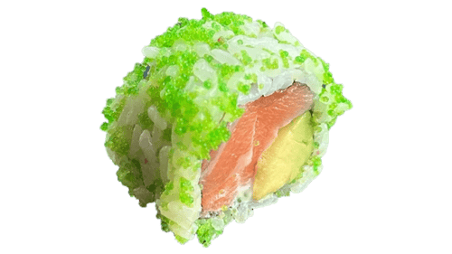 Wasabi Salmon Roll- 8 stuks