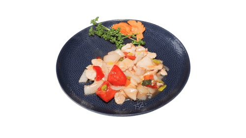 Kipfilet met zoetzure saus