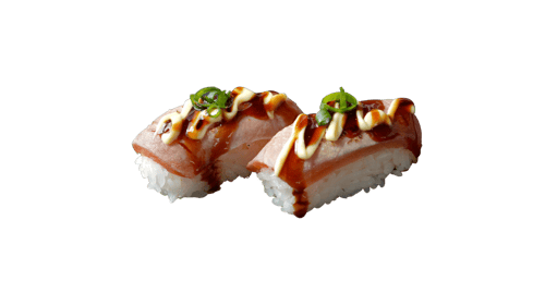 Seared tuna nigiri