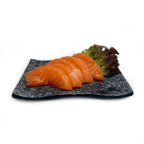 Salmon sashimi