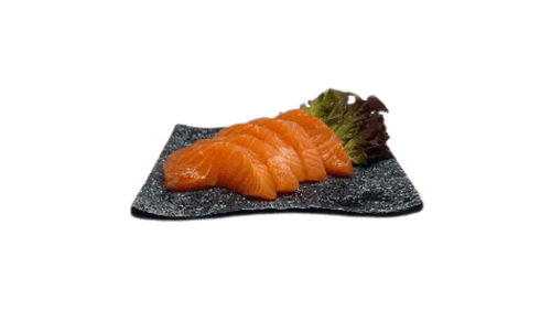 Salmon sashimi