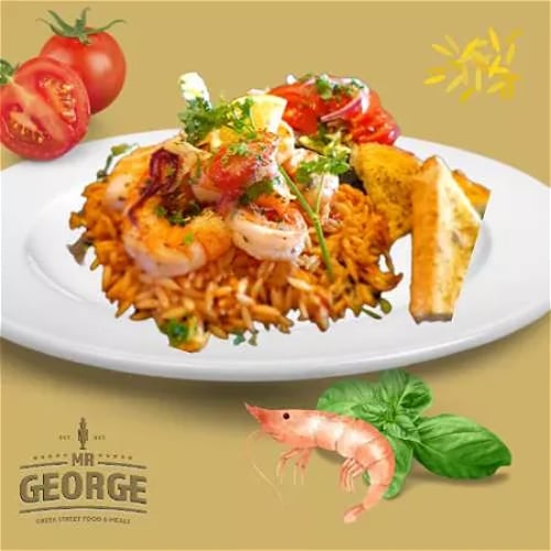 Gamba's met Orzo
