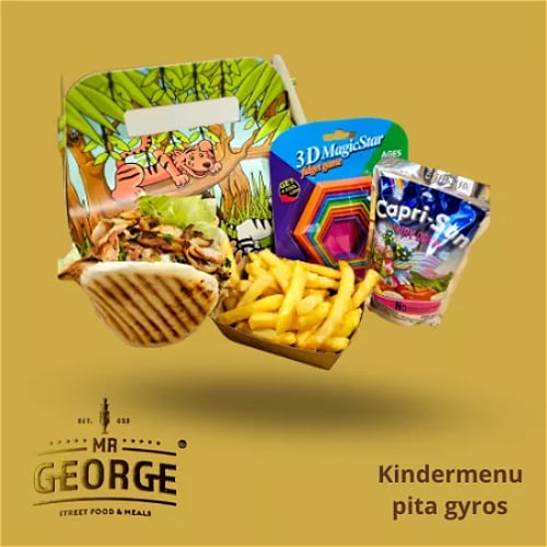 Kindermenu Pita Gyros - Nieuw!