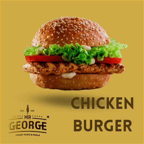 Mr. George Crispy Chicken Burger