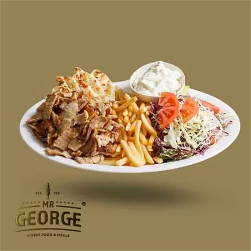 Gyros Schotel Varkensvlees