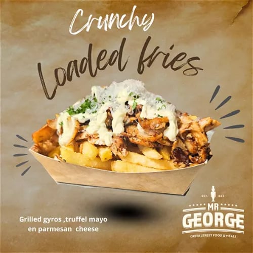 Loaded Crunchy Fries - Nieuw!