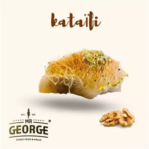 Kataïfi met Walnoten