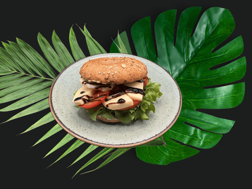 Bagel Caprese