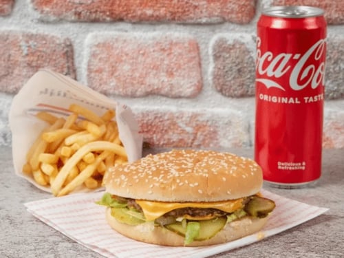 American burger menu