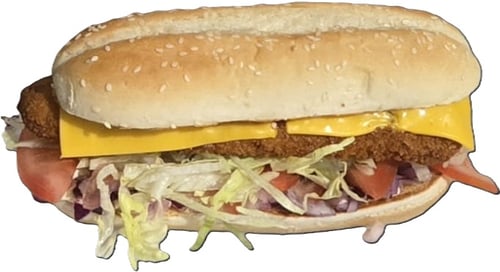 Long vis burger