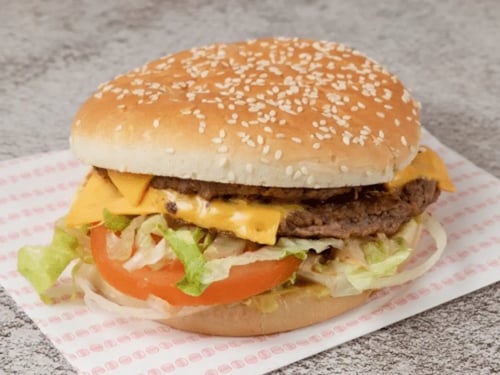 Dubbele Los Angeles burger