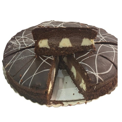 Duo chocolade taart