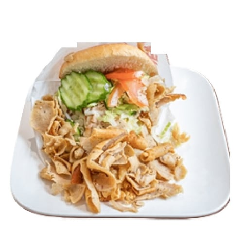 Broodje kip döner