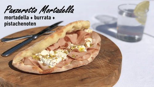 Panzerotto mortadella
