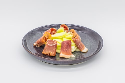 Serranoham met meloen