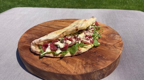 Panzerotto carpaccio