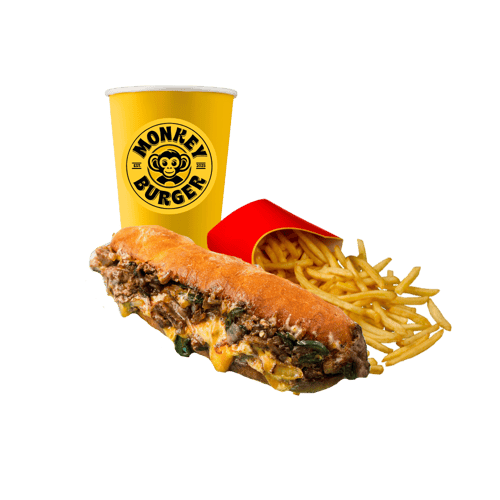 Philly Cheese- Menü