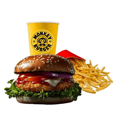 Classic Crispy Burger als Menü