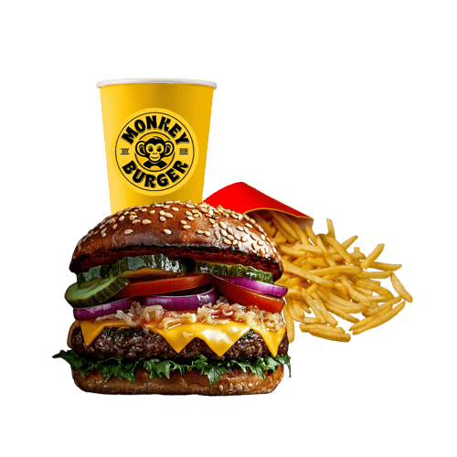German One Burger als Menü