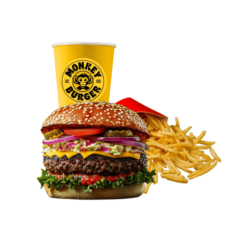 Amerikano Burger als Menü