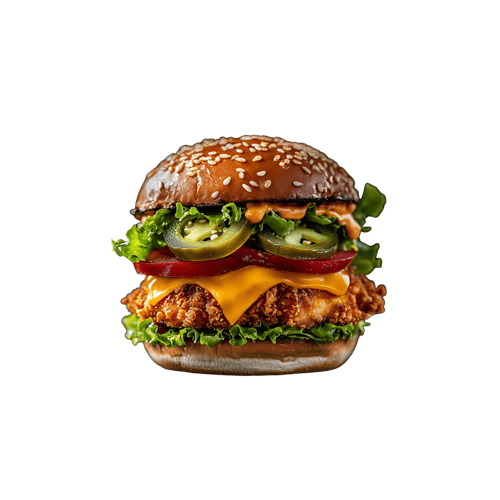 Hot Crispy Burger