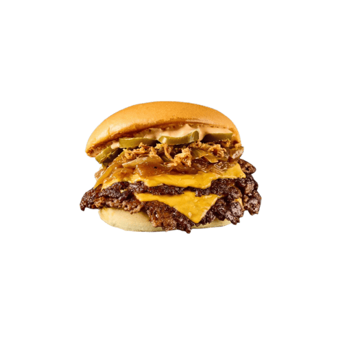 Double Chilli Cheese Smash Burger