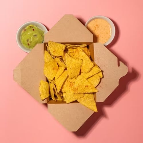 Nacho's met huisgemaakte dip